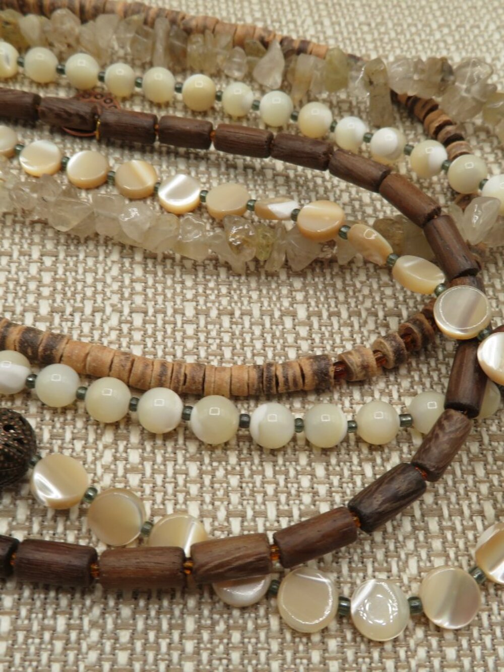 Beaded Multi-Strand Necklace - Picture 9 of 14